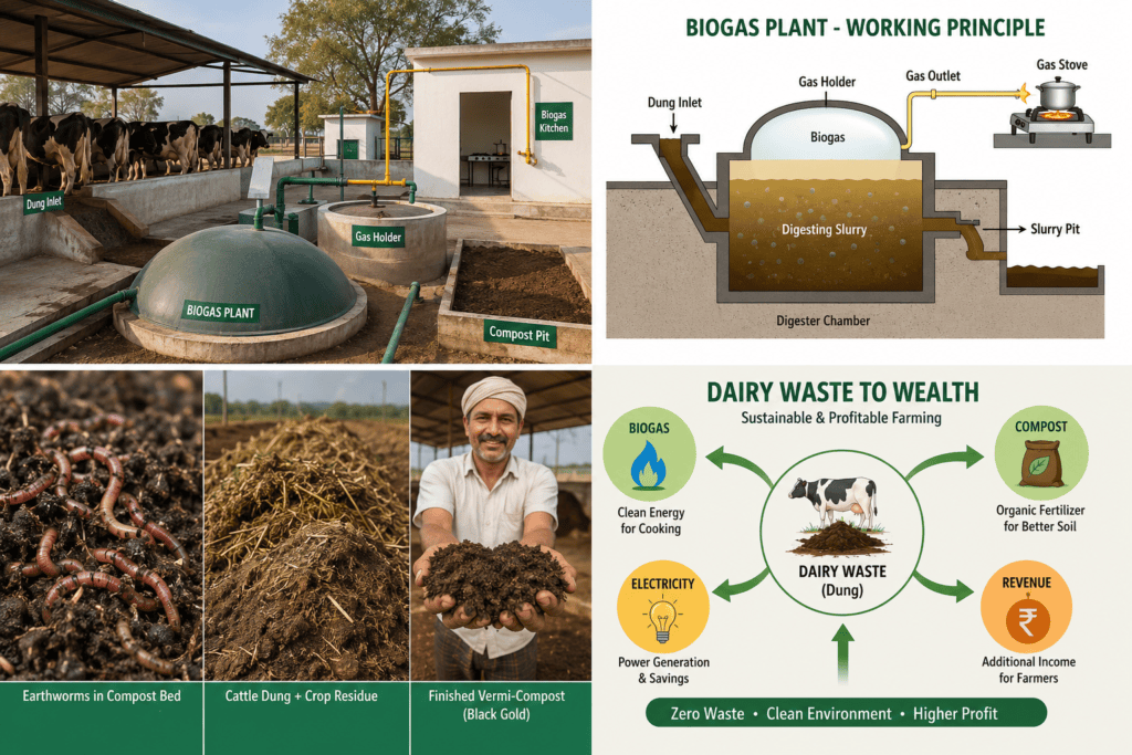 Dairy Farm Waste Management & Biogas: Complete Guide to Turn Waste into Profit dairy-farm-waste-management-biogas-guide